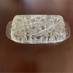 Vintage Butter Dish EAPG Anchor Hocking